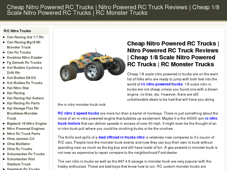 www.cheapnitropoweredrctrucks.com