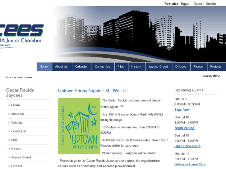 www.cr-jaycees.com