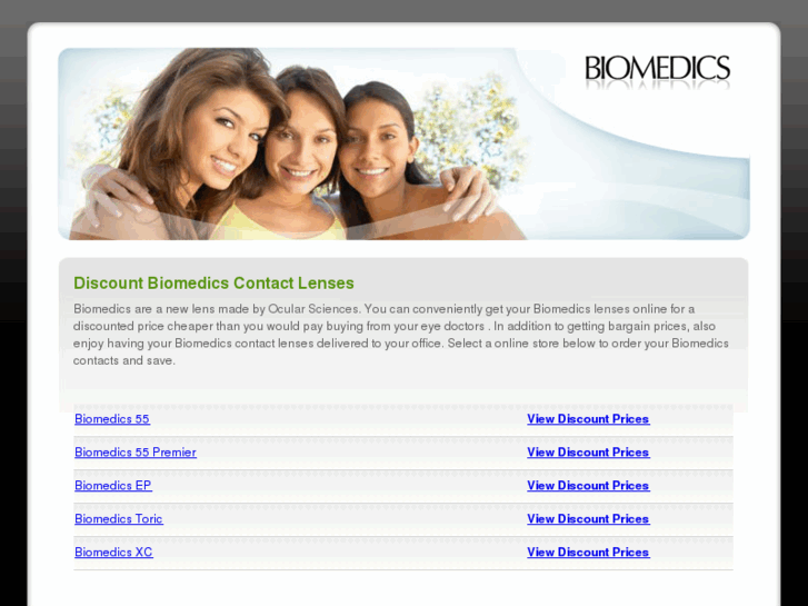 www.discountbiomedicscontactlenses.com