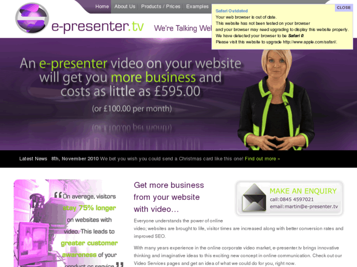 www.e-presenter.tv