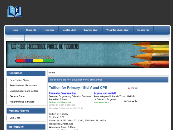 www.education.mu