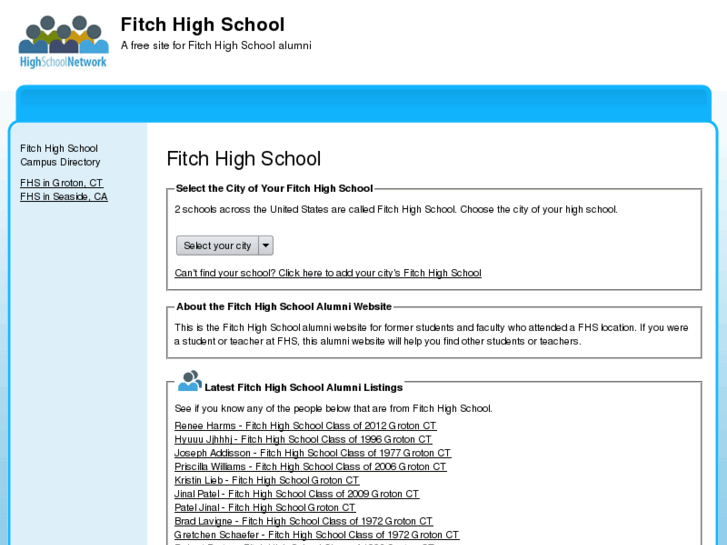 www.fitchhighschool.org