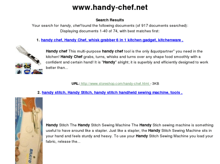 www.handy-chef.net