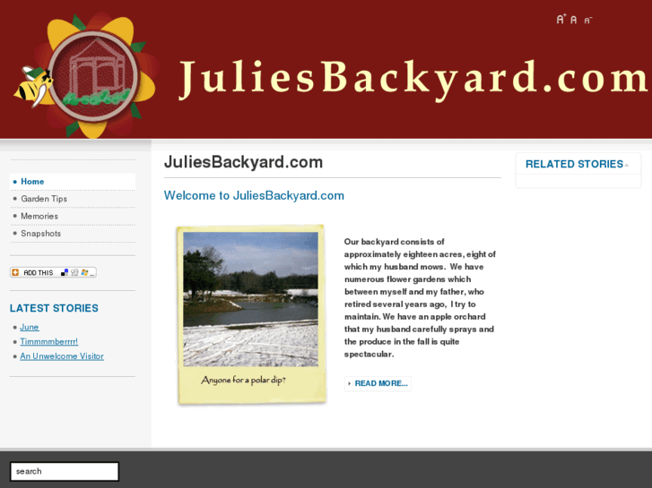 www.juliesbackyard.com