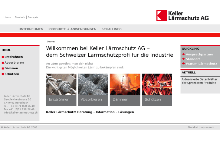 www.keller-laermschutz.ch