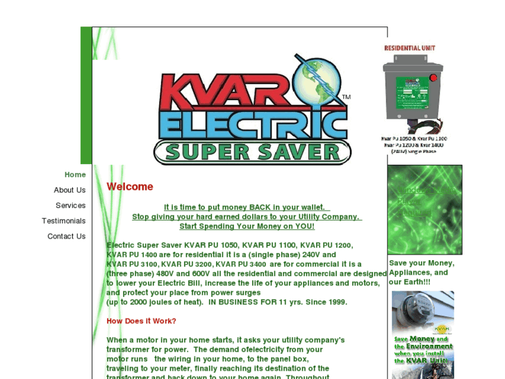 www.kvarelectricsupersaver.com