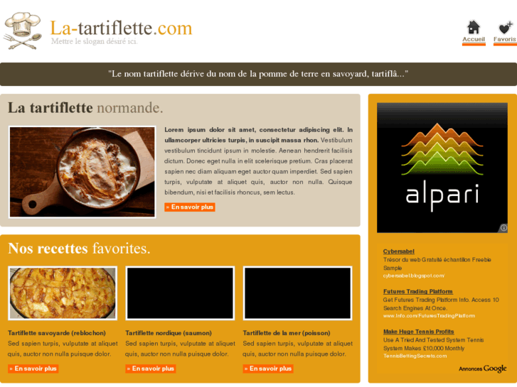 www.latartiflette.com