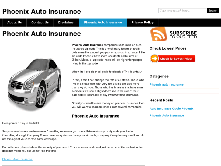 www.phoenixautoinsurancefinder.com