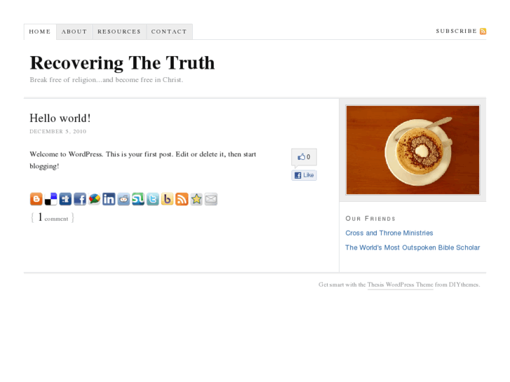 www.recoveringthetruth.com