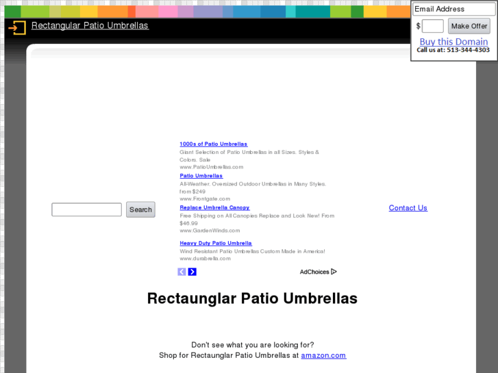 www.rectangularpatioumbrellas.com