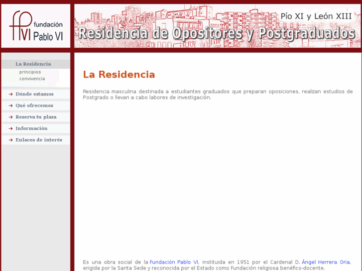 www.residenciapioxiyleonxiii.es