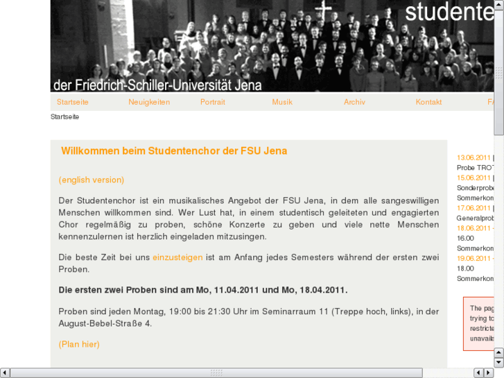 www.studentenchor.de