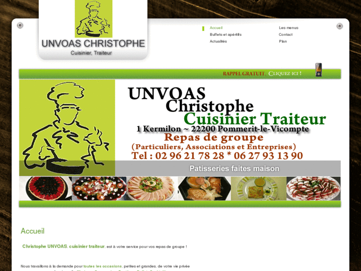 www.unvoascuisiniertraiteur.com
