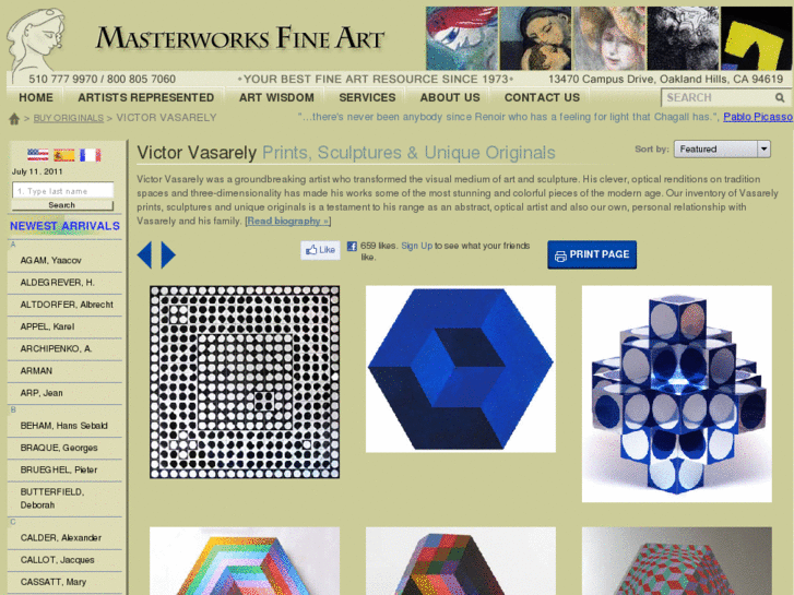 www.vasarelyfineart.com