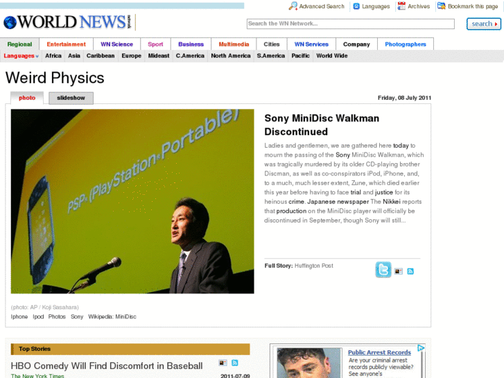 www.weirdphysics.com