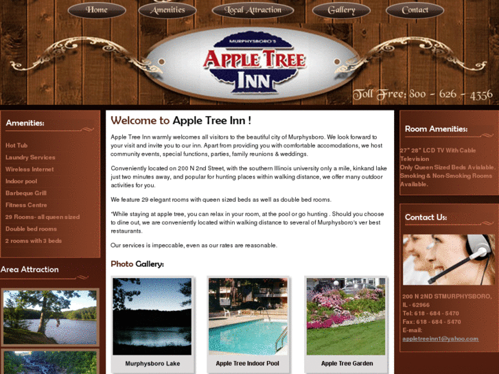 www.appletreeinnmurphysboro.com