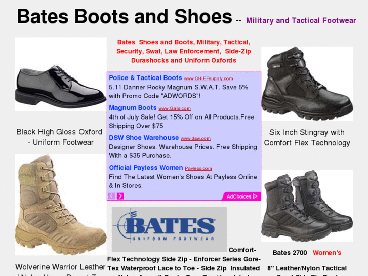 www.bates-shoes.com