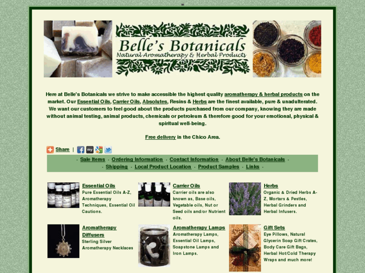 www.belles-botanicals.com