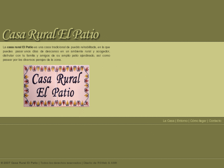 www.casaruralelpatio.es