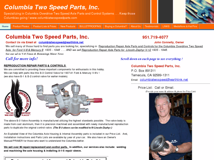 www.columbiatwospeedparts.com