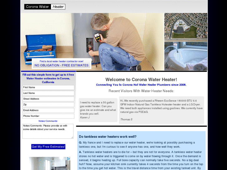 www.coronawaterheater.com