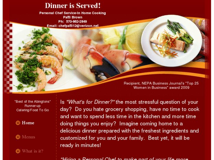 www.dinner-is-served.net