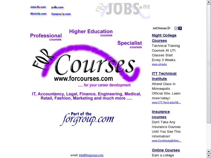 www.forcourses.com
