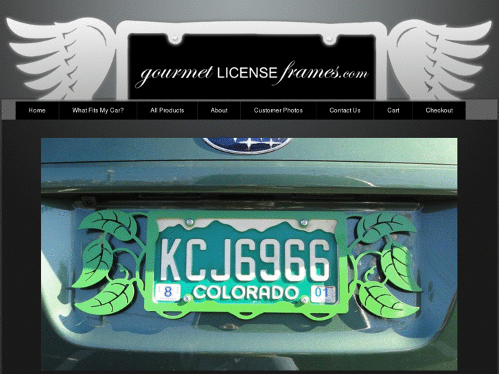 www.gourmetlicenseframes.com