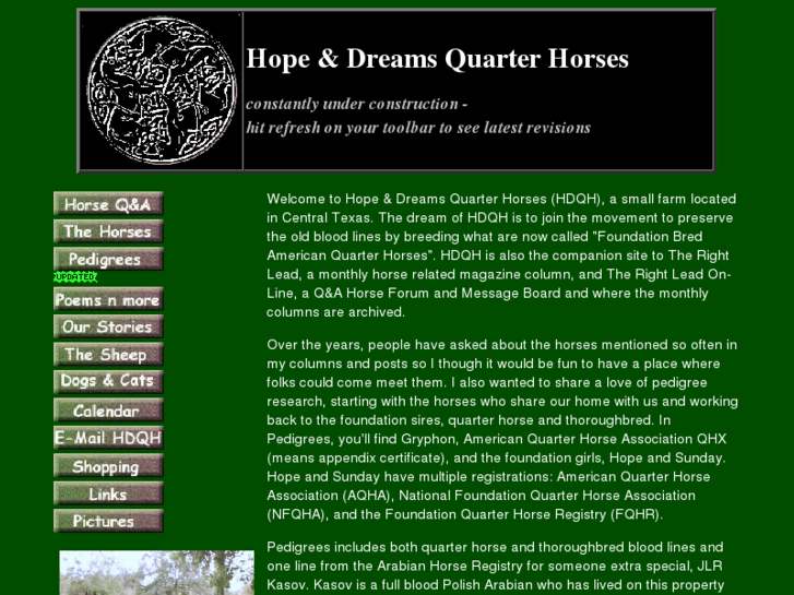 www.hopendreamsquarterhorses.com