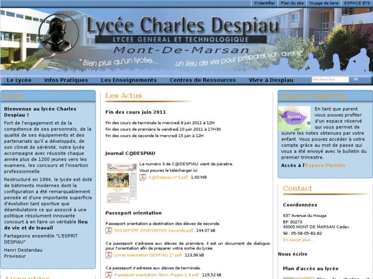 www.lyceedespiau.fr