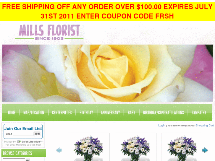 www.millsflorist.com