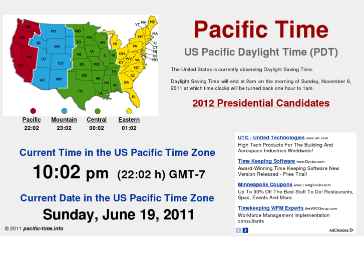 www.pacific-time.info