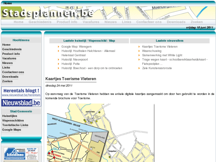 www.stadsplannen.be