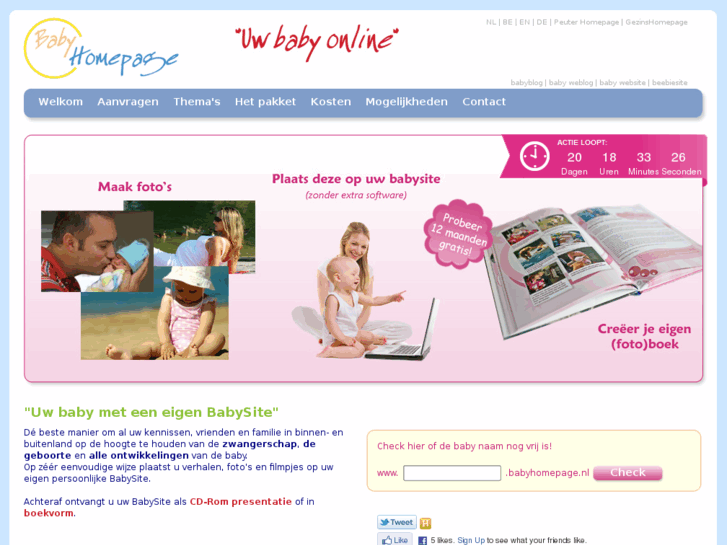 www.babyhomepage.nl