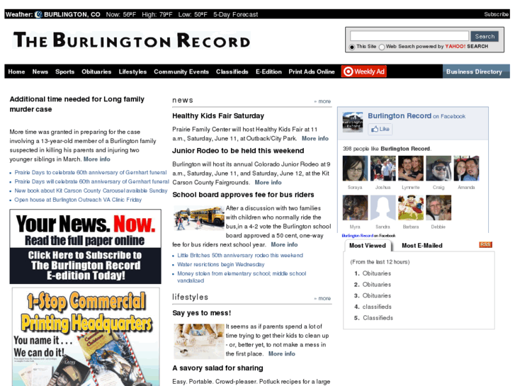 www.burlington-record.com