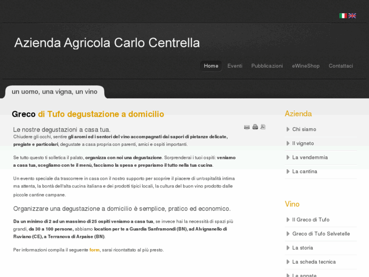 www.centrellavino.it