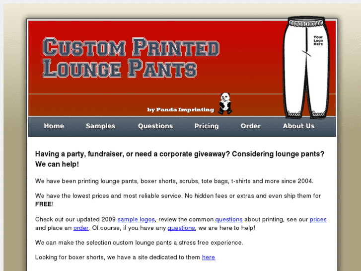 www.customprintedloungepants.com