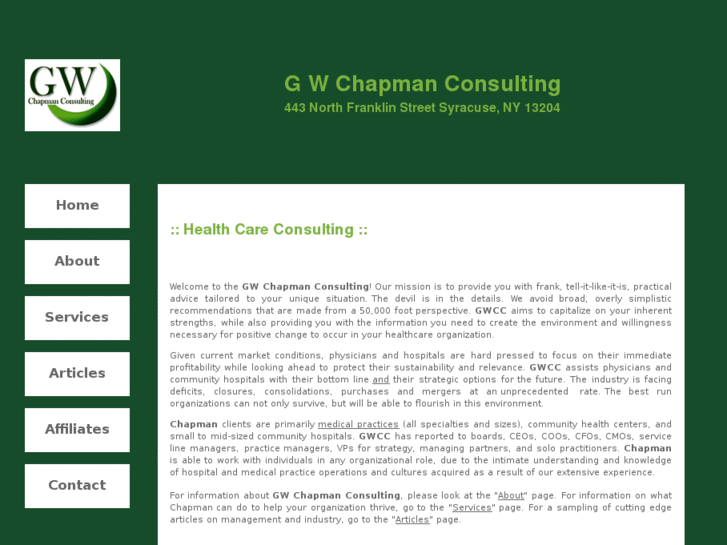 www.gchapmanconsulting.com