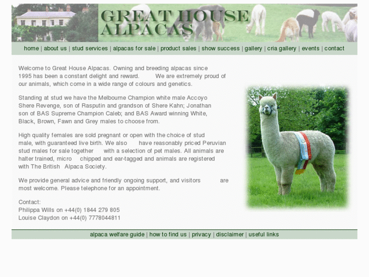 www.greathousealpacas.com