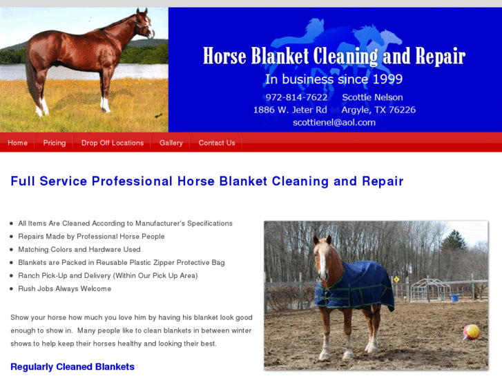 www.horseblanketcleaningandrepair.com