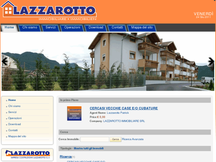 www.lazzarotto-immobiliare.it