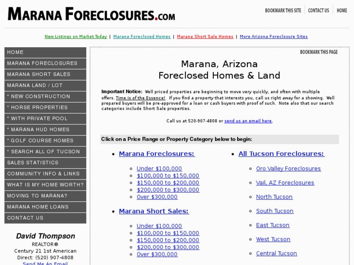 www.maranaforeclosures.com