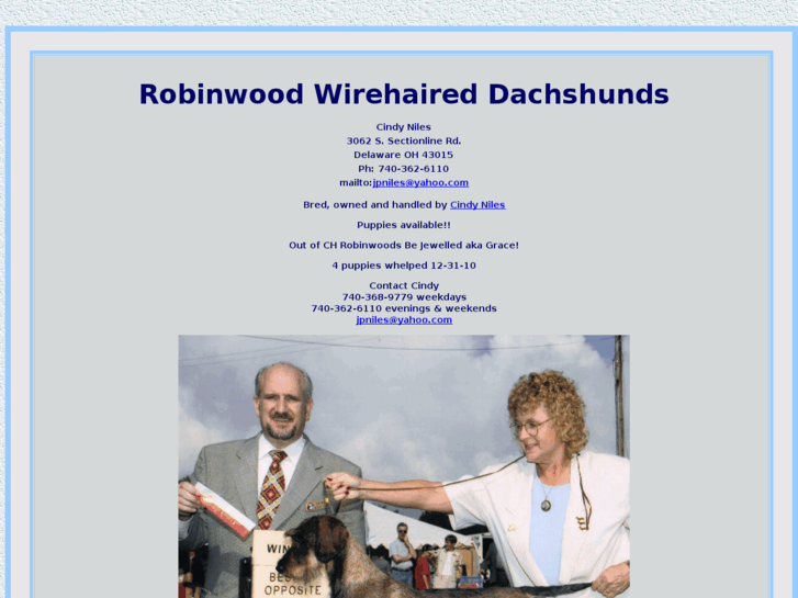 www.robinwooddachshunds.com