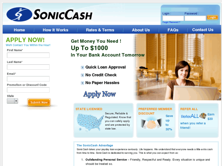 www.soniccash.com