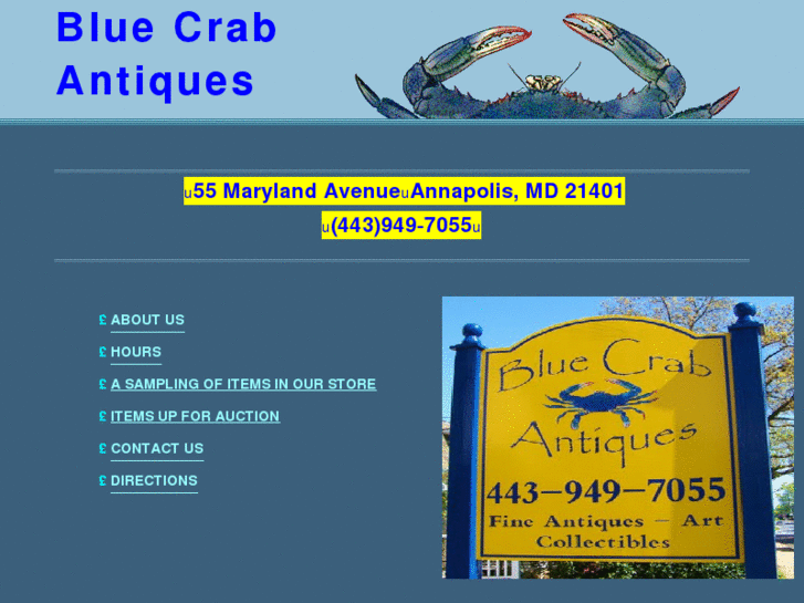 www.bluecrabantiques.com