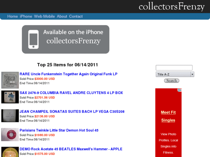 www.collectorsfrenzy.com