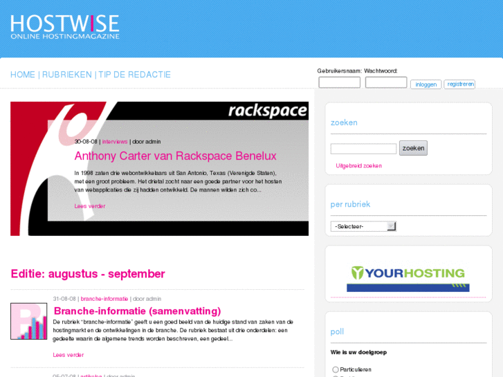 www.hostwise.nl