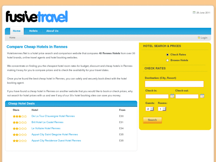 www.hotelsrennes.net