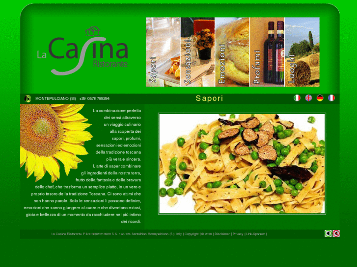 www.lacasinaristorante.it