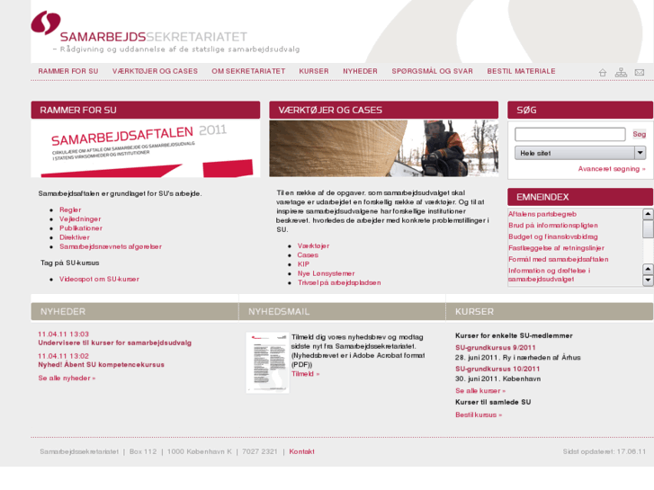 www.samarbejdssekretariatet.dk